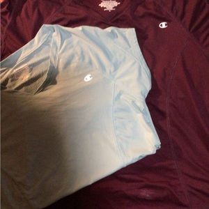 2 women’s champion t shirts